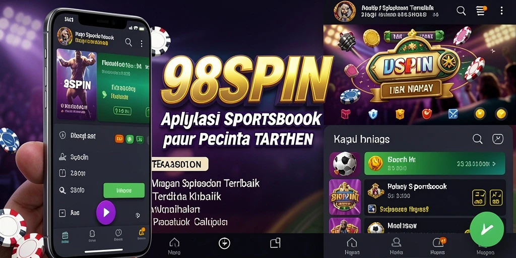 Tampilan menarik dari gameplay aplikasi Sportsbook 98SPIN yang seru.