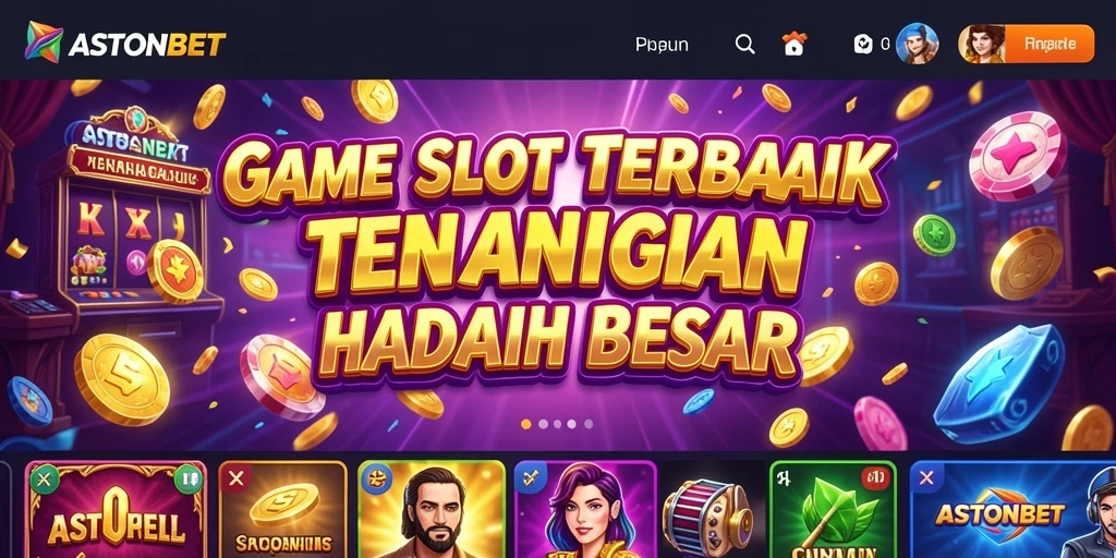 Gameplay menarik ASTONBET menunjukkan keseruan bermain slot.