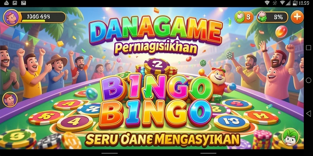 Screenshot gameplay Bingo yang menggambarkan keseruan permainan.