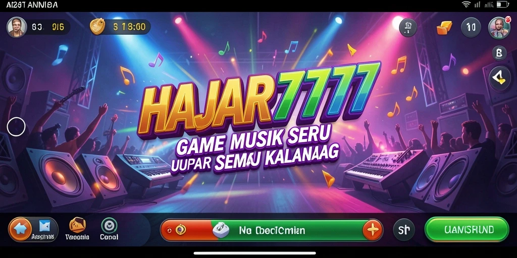 Tampilan gameplay HAJAR777 yang interaktif dan menyenangkan.