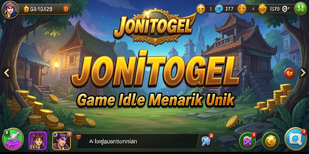 Tangkapan layar utama JONITOGEL menampilkan gameplay yang menawan dan interaksi seru.