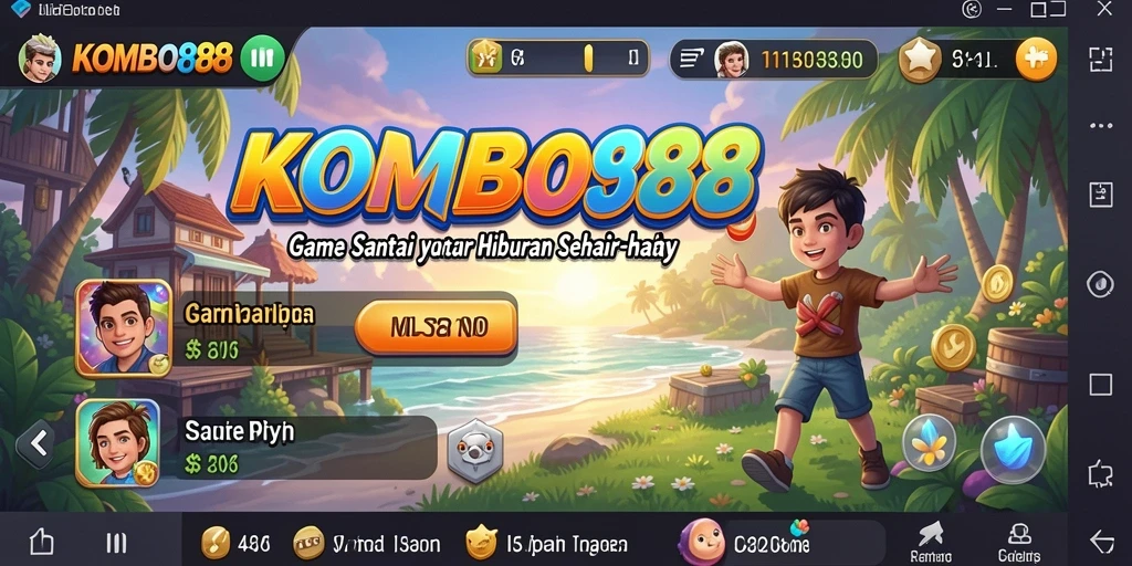 Screenshot gameplay <strong>KOMBO88</strong> yang menunjukkan keseruan bermain Casual.