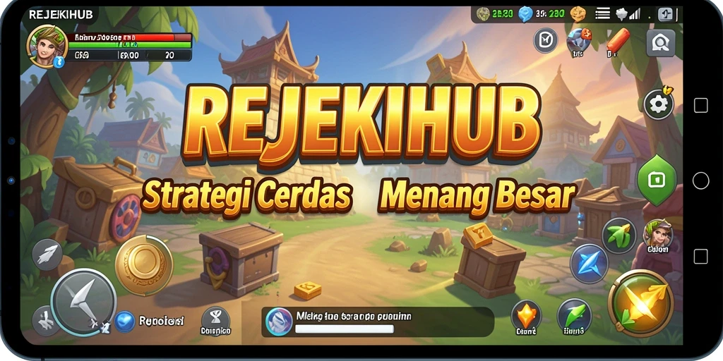 Screenshot menunjukkan strategi cerdas dalam gameplay REJEKIHUB.