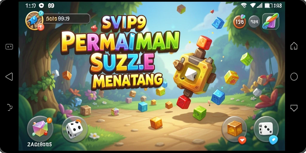 Tampilan gameplay menarik dari game Puzzle SVIP9.