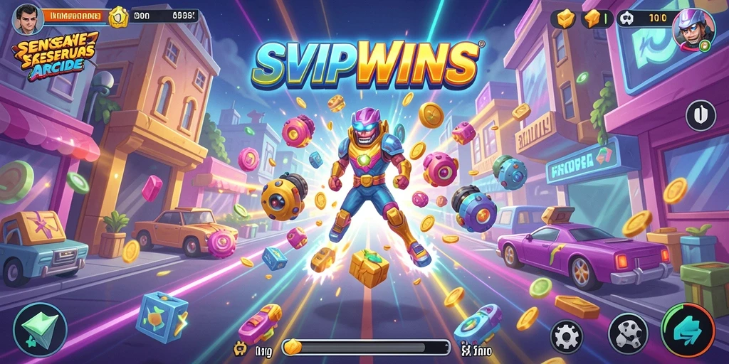 Tampilan menakjubkan dalam gameplay <strong>SVIPWINS</strong> yang menantang.