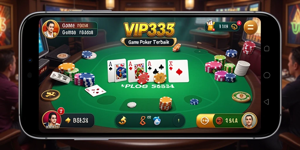Tampilan screenshot gameplay <strong>VIP333</strong> menunjukkan pengalaman poker yang mendebarkan.