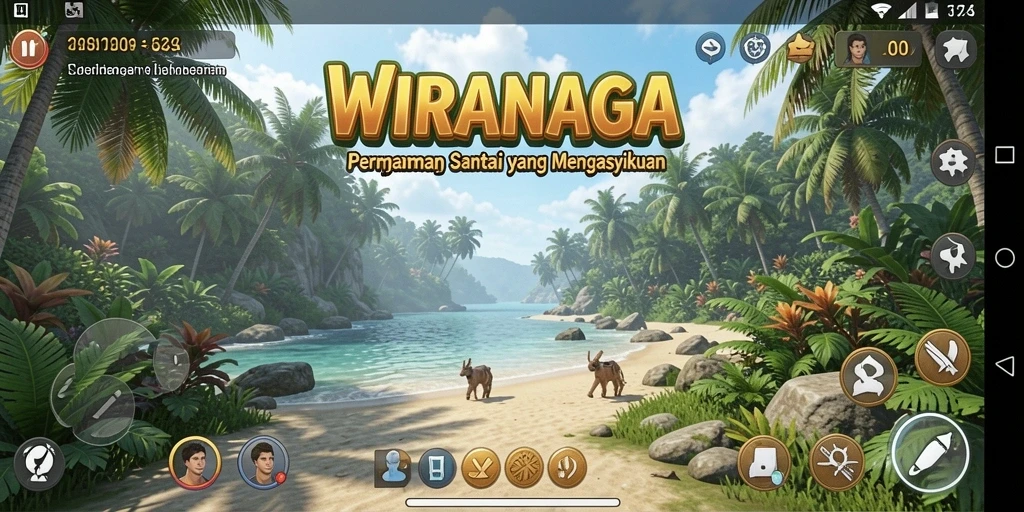 Tampilan menarik gameplay WIRANAGA yang menghibur.